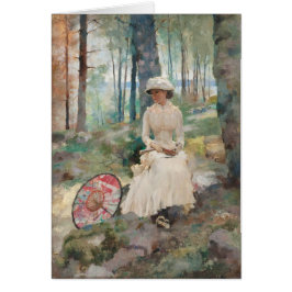 Onder de birches CC0708 Albert Edelfelt