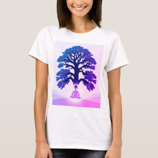 Onder de Bodhi boom - Meditatieve Verlichting Sp T-shirt