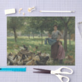 Onder de Bomen door Therese Cotard-Dupre Tissuepapier (Craft)