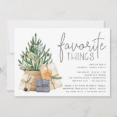 Onder de boom | Favoriete feestdag Kaart (Voorkant)