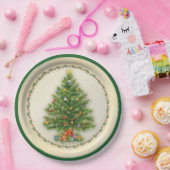 Onder de boom papieren bordje (Feest)