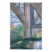 Onder de brug Arroyo Seco Pasadena