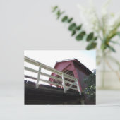 Onder de Dekte Brug Briefkaart (Staand voorkant)