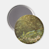 Onder de Dock Leaves van Richard Doyle, Fairy Art Magneet (Voorkant / Achterkant)