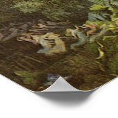 Onder de Dock Leaves van Richard Doyle, Fairy Art Poster (Hoek)