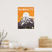 onder de gloed van de avond poster (Keuken)