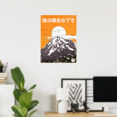 onder de gloed van de avond poster (Thuiskantoor)