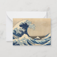 Onder de Golf van Kanagawa door Katsushika Hokusai