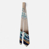 Onder de Grote Golf van Kanagawa Stropdas (Achterkant)