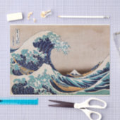 Onder de Grote Golf van Kanagawa Tissuepapier (Craft)