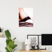 Onder de huid verwijderde stamwormen poster (Thuiskantoor)