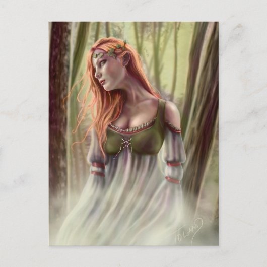 Onder de Ivy Briefkaart (Voorkant)