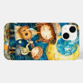 onder de maan iPhone Cases (Achterkant (horizontaal))