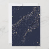 Onder de "Melkweg"-jumelage sterren Kaart (Achterkant)