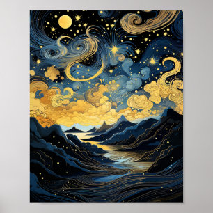 Onder de Melkweg 🌌 Poster