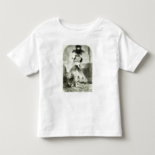 Onder de Mistletoe' Kinder Shirts (Voorkant)