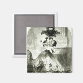 Onder de Mistletoe' Magneet (Voorkant / Achterkant)