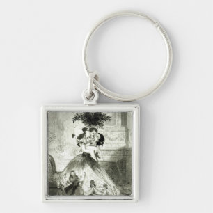 Onder de Mistletoe' Sleutelhanger