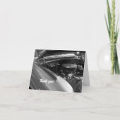 Onder de motorkap dank u kaart (Voorkant)