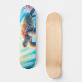 Onder de oceaan zee schildpad skateboard (Voorkant)