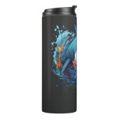 Onder de oppervlakte: Shark Styles Thermosbeker (Gedraaid links)