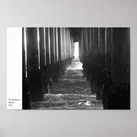 Onder de pier poster (Voorkant)