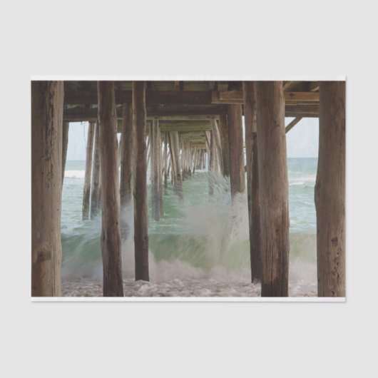 Onder de pier tissuepapier (Voorkant)