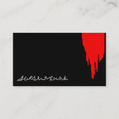 Onder de radar visitekaartje (Achterkant)