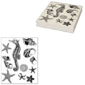 Onder de rubberstempel Ocean Rubberstempel (Gestempeld)