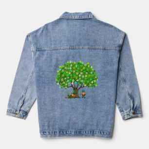 Onder de Shamrock Tree Denim Jacket