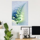onder de sneeuw poster (Thuiskantoor)