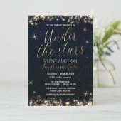 Onder de Stars Fundraiser Gala uitnodiging (Staand voorkant)