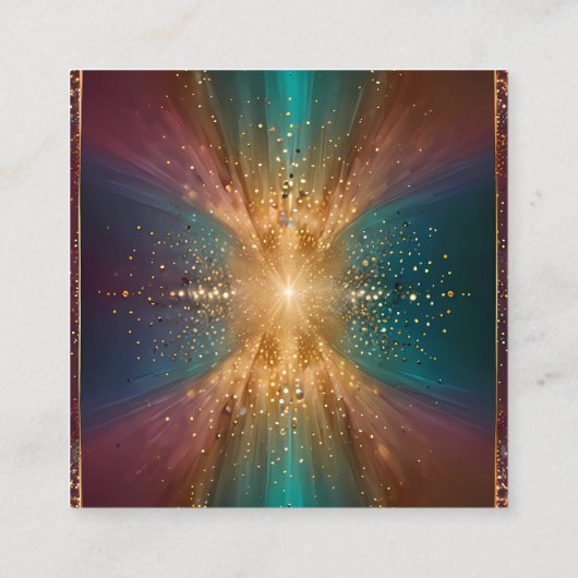 "Onder de sterren: een feest van liefde" Informatiekaartje (Achterkant)