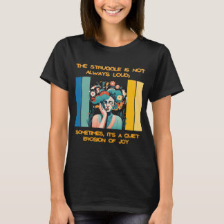 Onder de stilte t-shirt
