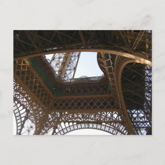 Onder de toren briefkaart (Voorkant)