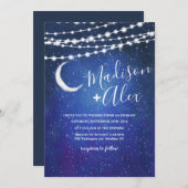 Onder de uitnodiging voor het huwelijk van Stars (Voorkant / Achterkant)