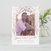 Onder de Willows 2 foto Save the Date (Staand voorkant)