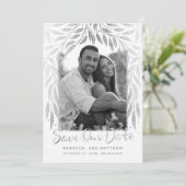 Onder de Willows 3 Foto Opslaan van de Datum Save The Date (Staand voorkant)