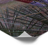 Onder de Yucca-Planten Poster (Hoek)