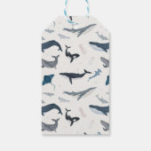 Onder de Zee Baby Borrel Favorieten Cadeaulabel (Achterkant)