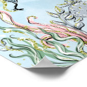 Onder de Zee Babykamer Poster (Hoek)