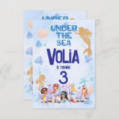 Onder de zee kaart (Voorkant / Achterkant)