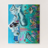 Onder de zee legpuzzel (Verticaal)