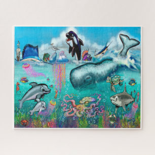 Onder de zee legpuzzel
