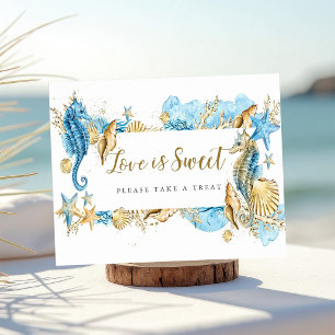 Onder de Zee Liefde is Zoet Feest & Borrel Poster