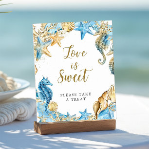 Onder de Zee Liefde is Zoet Feest & Borrel Poster