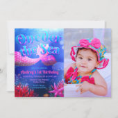 Onder de zee met fotolandschap kaart (Voorkant)