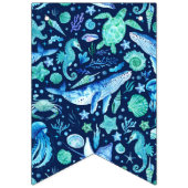 Onder de Zee oceaan Vlaggetjes (Eerste vlag)