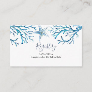 Onder de Zee Registry Enclosure Informatiekaartje