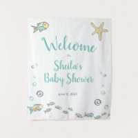 Onder de Zee Thema Welkom bij Baby Shower